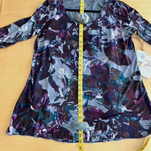 Miraclebody Miracle Body by Miraclesuit Gray/Burg XL Tunic smoothing underlayer - Picture 7 of 15